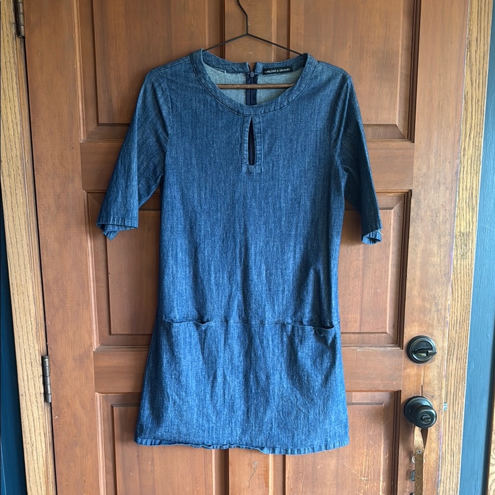 Harlowe & Graham Indigo Denim Dress